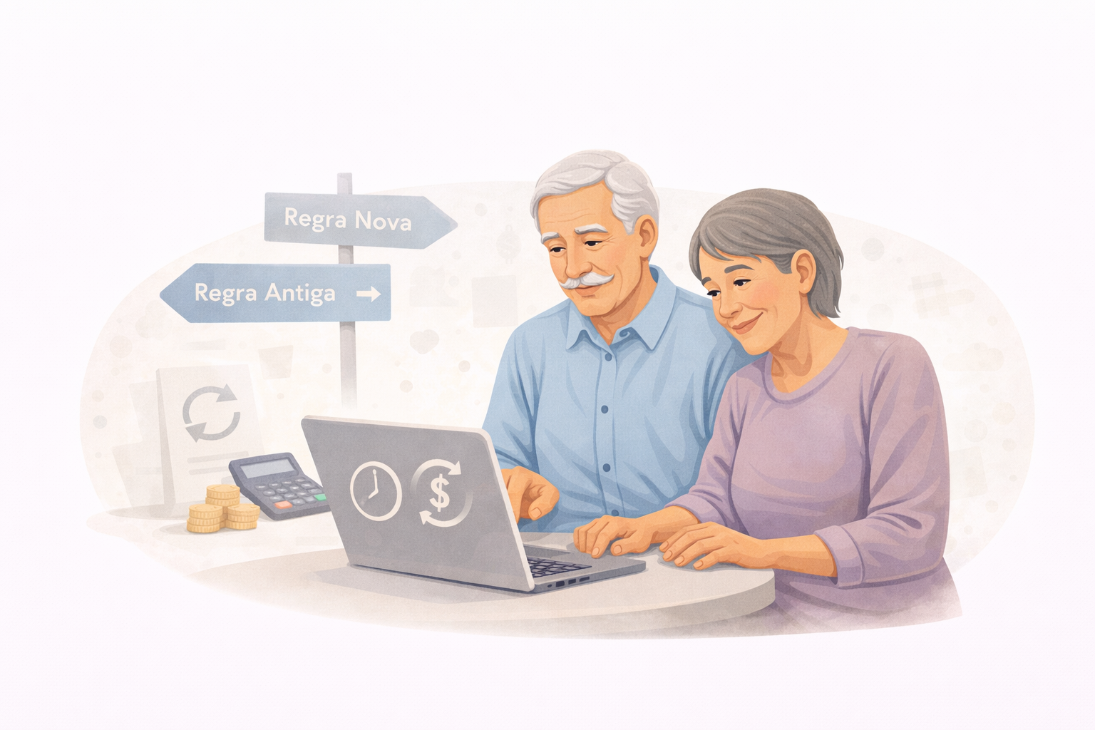 Trabalhador celebrando anos de contribuição