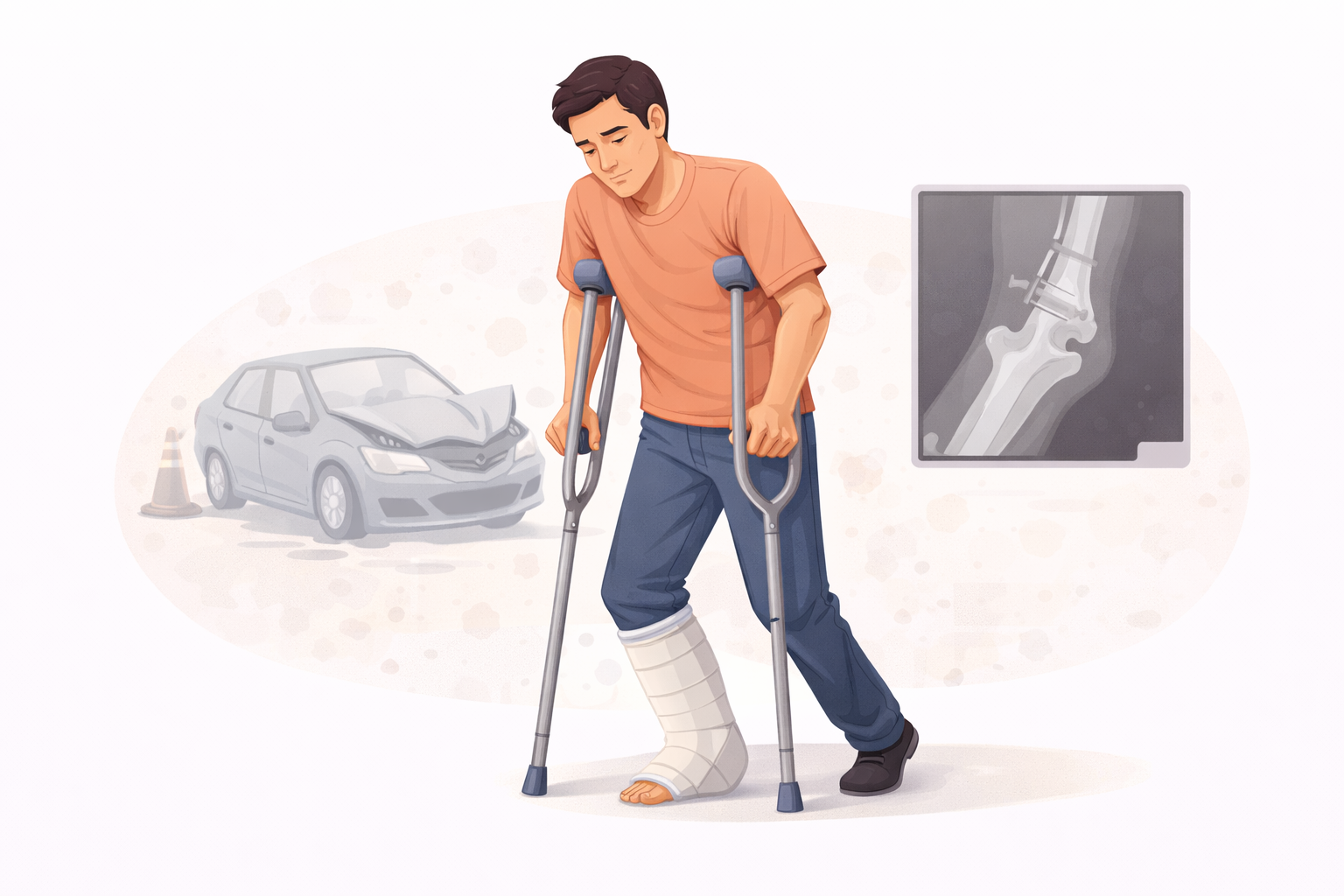 Trabalhador com sequelas recebendo indenização previdenciária